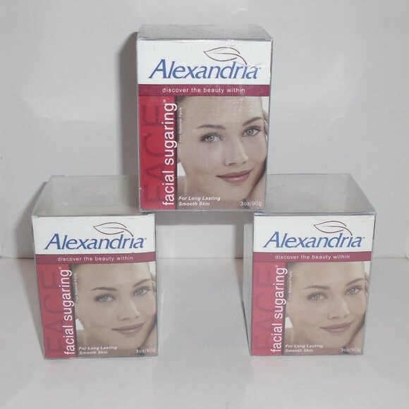 Alexandria Facial Sugaring 3 Kits Face Sugar Hair Removal NEW - Picture 1 of 1